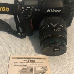 Nikon F100 35mm film camera